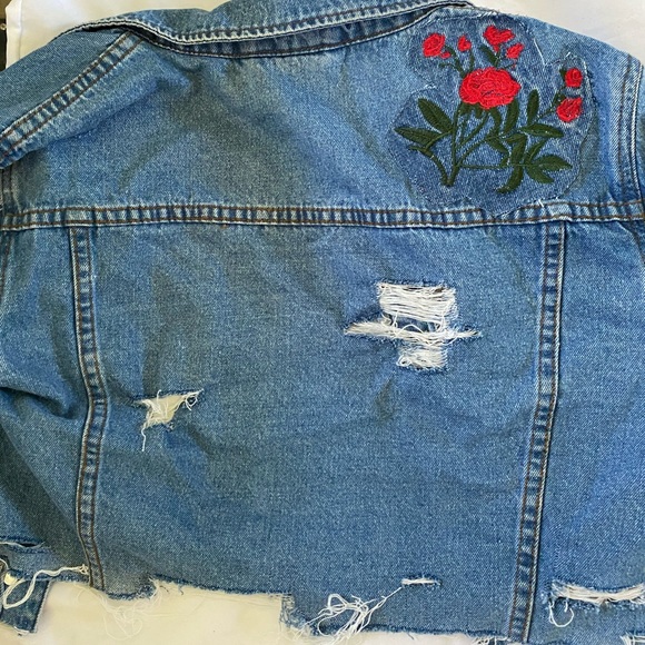 Reworked Vera Moda Denim Jacket - Picture 4 of 4